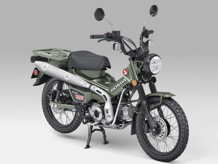 ホンダ|トレール125|ハンターカブ|2023年モデル|北米仕様|ホンダが「ハンターカブ」「ズーマー」「ジョルノ」の北米向け’23~’24年モデルを発表! 現地名は「トレール125」「ラッカス」「メトロポリタン」だっ!