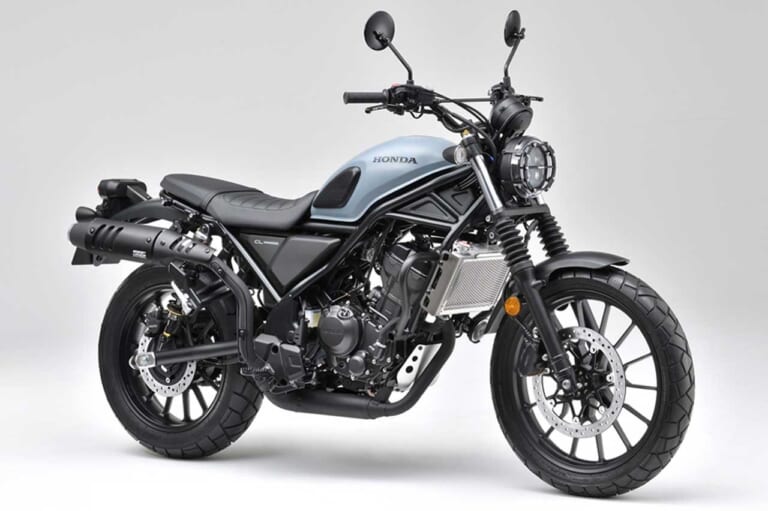 ホンダ|CL250|カスタマイズパーツ装着車|CL250純正カスタム車「クロスカントリースタイル」発表! ワイルドに野山を駆け回る!