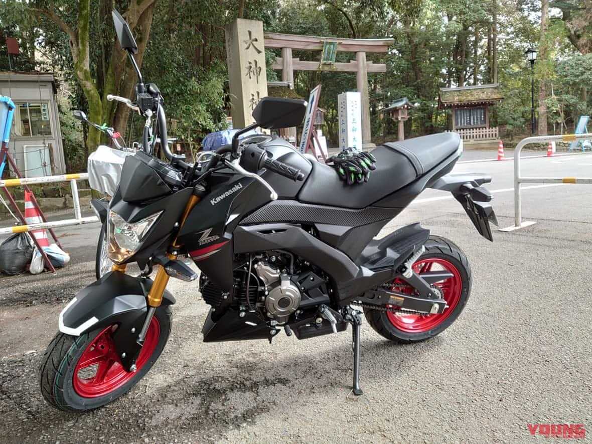 |【新車バイク4台・モニターレポート】カワサキ・Z125プロ編:その1