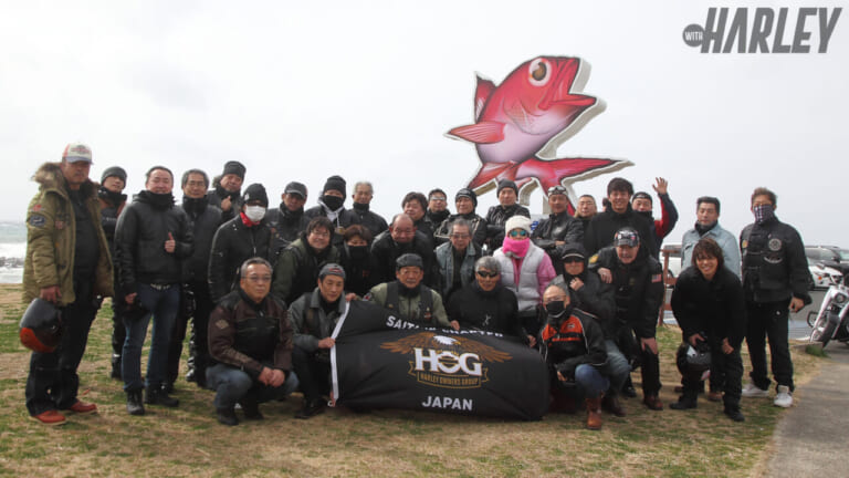 ハーレーダビッドソン川口のHOGチャプターツーリング【ウマい魚を求めて千葉・館山へ】