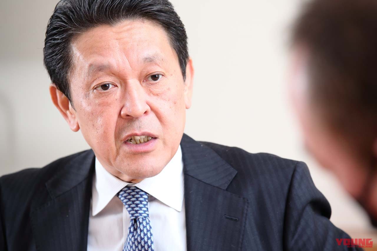 本田技研工業|青山真二|500~750cc相当の電動バイクを投入する?! 青山真二 本田技研工業 取締役 執行役専務(当時)に聞く【持続可能なバイクライフへの取り組み】