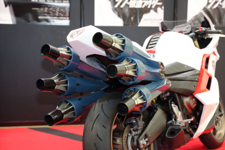 サイクロン号|シン・仮面ライダー|『シン・仮面ライダー』サイクロン号の実車を拝見!! 初代オマージュのこだわりが満載だぁ!