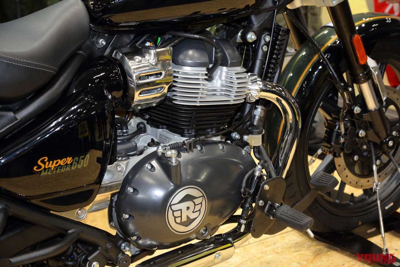 ロイヤルエンフィールド|スーパーメテオ650|ロイヤルエンフィールド「スーパーメテオ650」のデザイナーに直撃!『旗艦に相応しい貫禄と質感、でも乗りやすい』