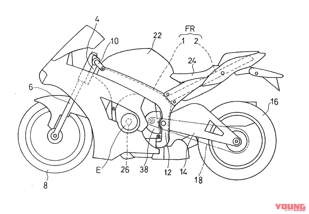 |いわば電磁式エンジンブレーキ?! カワサキの新たな特許、ブレーキリリース時の挙動の安定を保つという