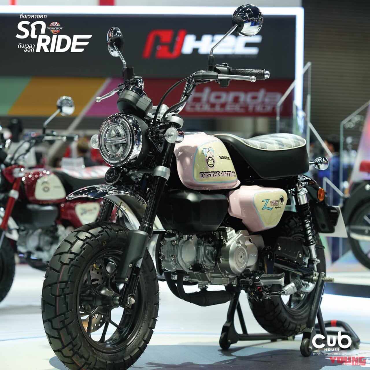 タイホンダ|モンキー125|イースターエッグエディション|2023年モデル|【限定300台】ホンダ「モンキー125 イースターエッグ仕様」登場! 4月9日のイースターの日には売り切れ必至!?【海外】