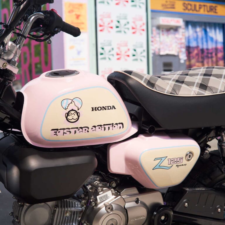 タイホンダ|モンキー125|イースターエッグエディション|2023年モデル|【限定300台】ホンダ「モンキー125 イースターエッグ仕様」登場! 4月9日のイースターの日には売り切れ必至!?【海外】