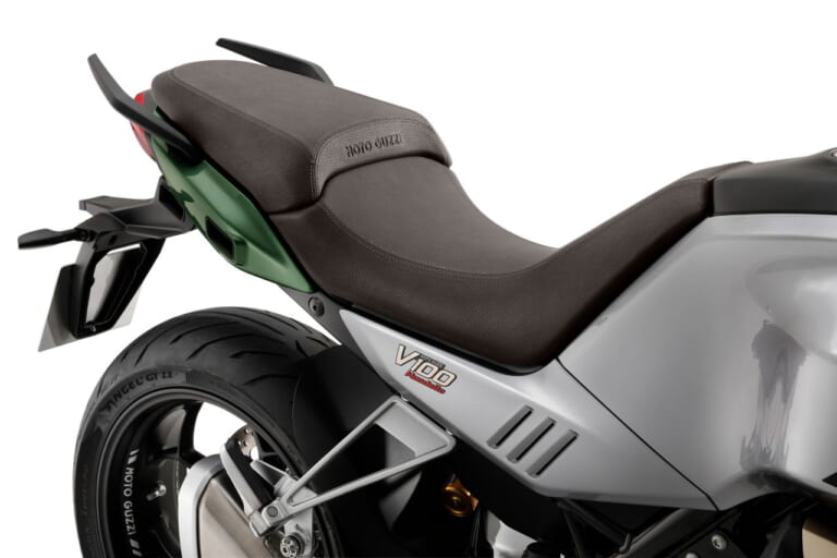 モトグッツィ|V100マンデッロ|2023年モデル|水冷DOHCのモトグッツィ?! 新型ツアラー「V100マンデッロ」の発売価格は200万円〜