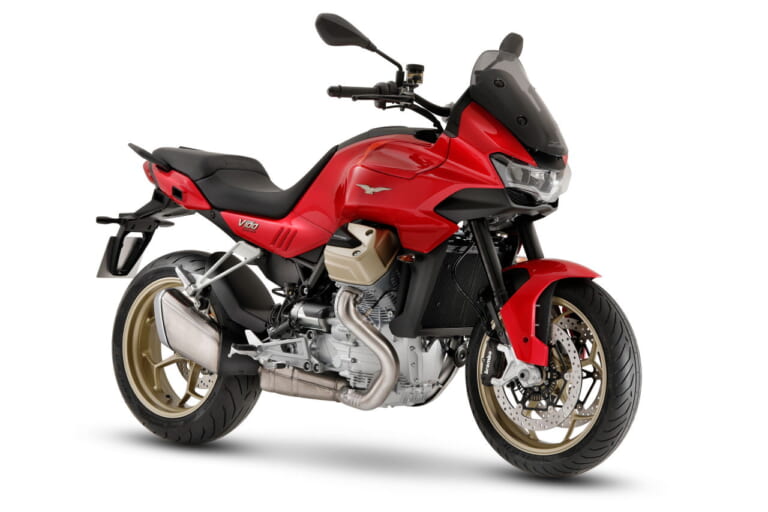 モトグッツィ|V100マンデッロ|2023年モデル|水冷DOHCのモトグッツィ?! 新型ツアラー「V100マンデッロ」の発売価格は200万円〜
