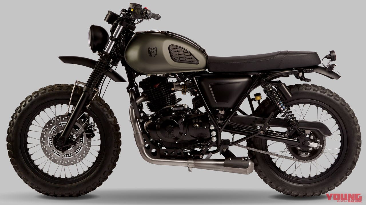 マットモーターサイクルズ|マッシュマン250|2023年モデル|マットモーターサイクルズの新型車「マッシュマン250」「GT-SR 250」発売! “小さな大脱走(?!)”と“ダーティ・ロードバイク”