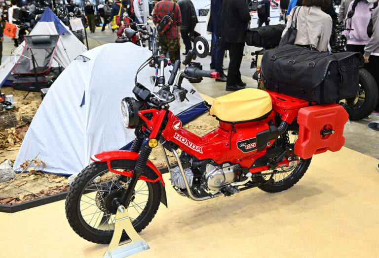 プロト:CT125ハンターカブ|MTベースのRZ250?! 超厳選、注目カスタムマシン10選【東京モーターサイクルショー2023】
