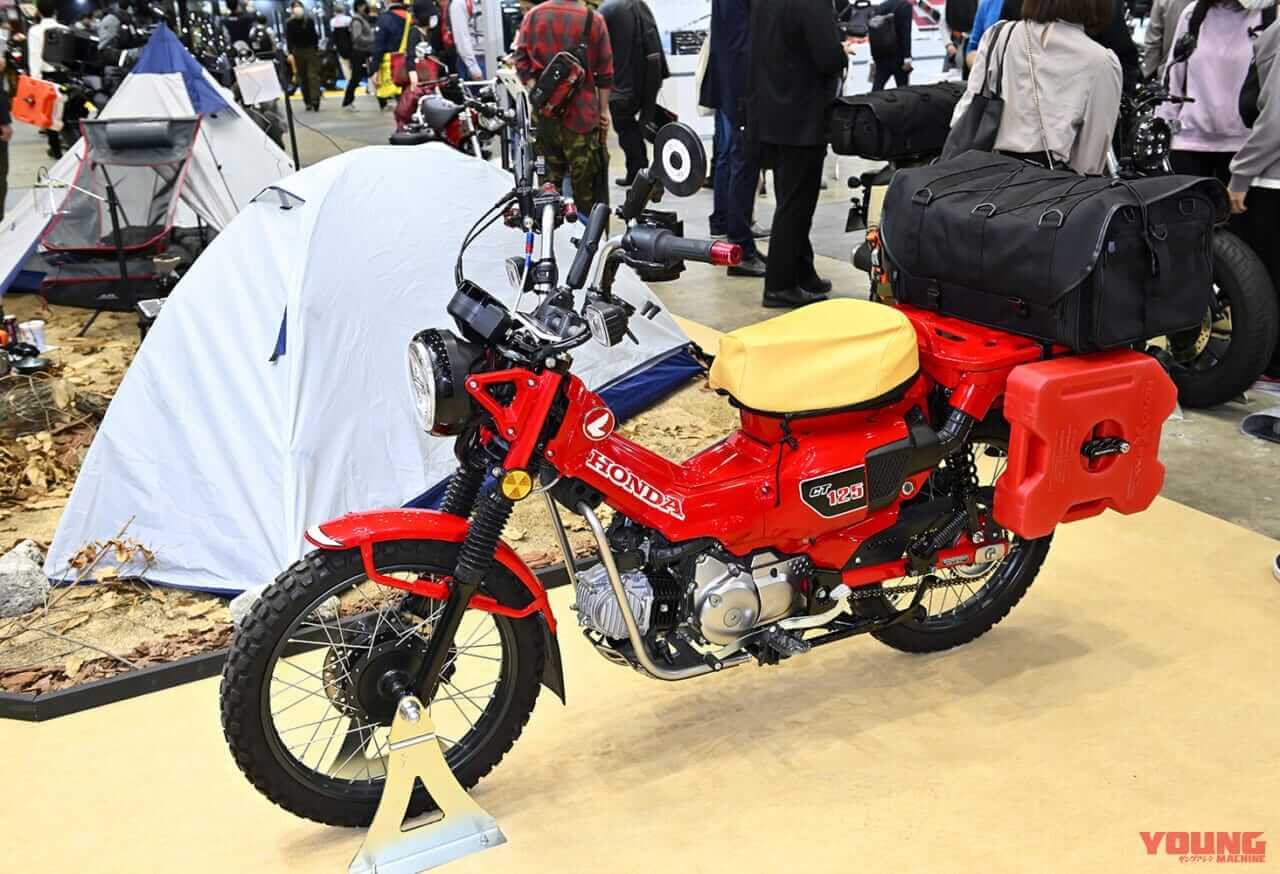 プロト:CT125ハンターカブ|MTベースのRZ250?! 超厳選、注目カスタムマシン10選【東京モーターサイクルショー2023】