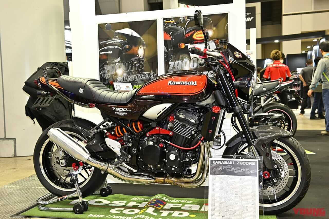 ポッシュフェイス:Z900RS|MTベースのRZ250?! 超厳選、注目カスタムマシン10選【東京モーターサイクルショー2023】