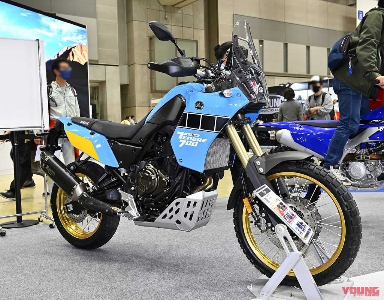 ワイズギア:テネレ700|MTベースのRZ250?! 超厳選、注目カスタムマシン10選【東京モーターサイクルショー2023】