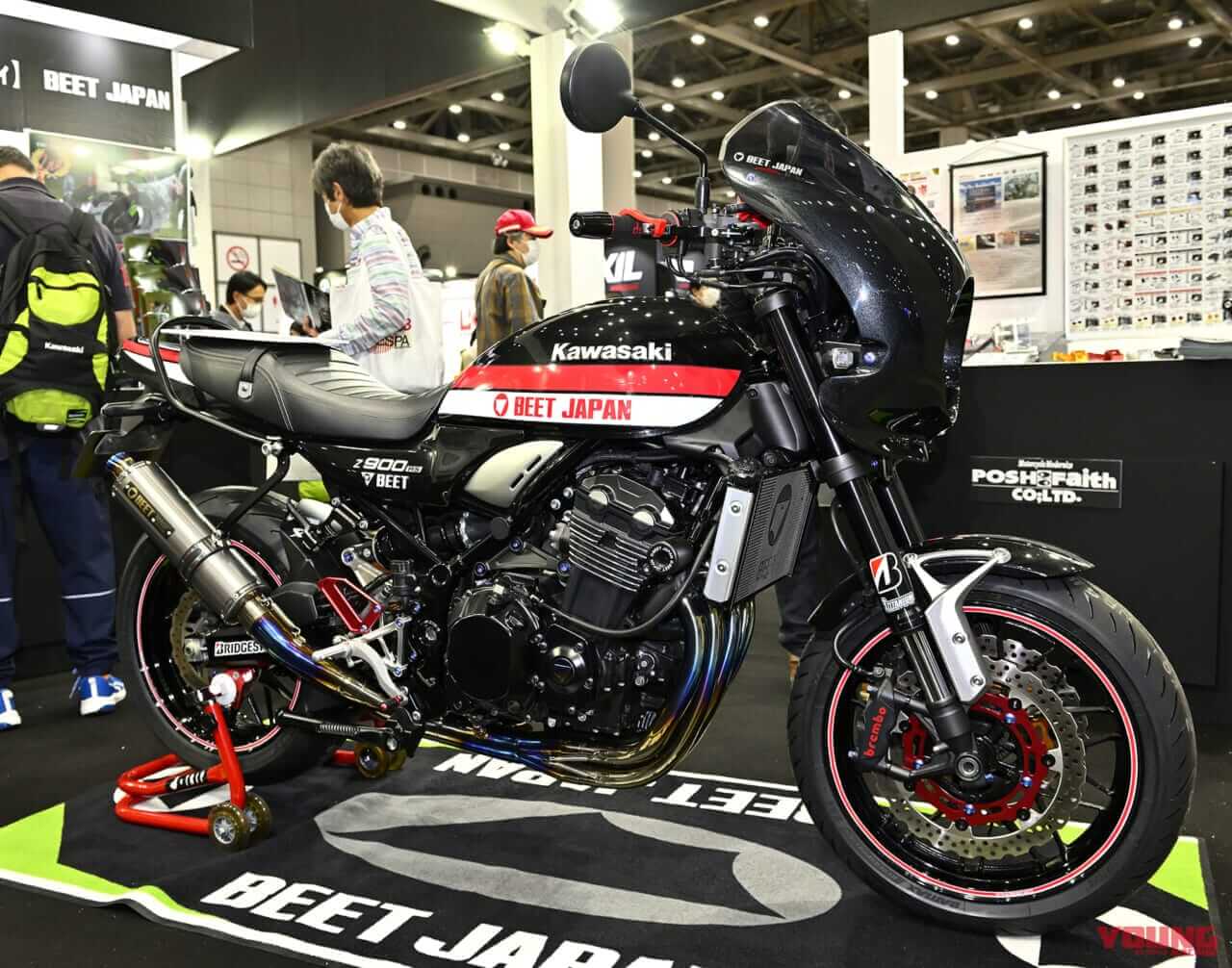 ビート:Z900RS|“ダックス”じゃなくて”キタコ”?! 超厳選、注目カスタムマシン10選:Part2【東京モーターサイクルショー2023】