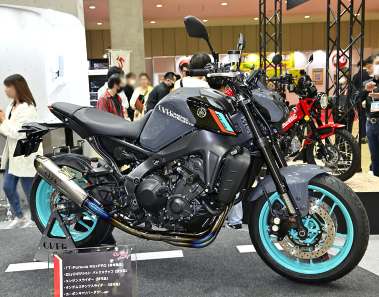 オーヴァーレーシング:MT-09|“ダックス”じゃなくて”キタコ”?! 超厳選、注目カスタムマシン10選:Part2【東京モーターサイクルショー2023】