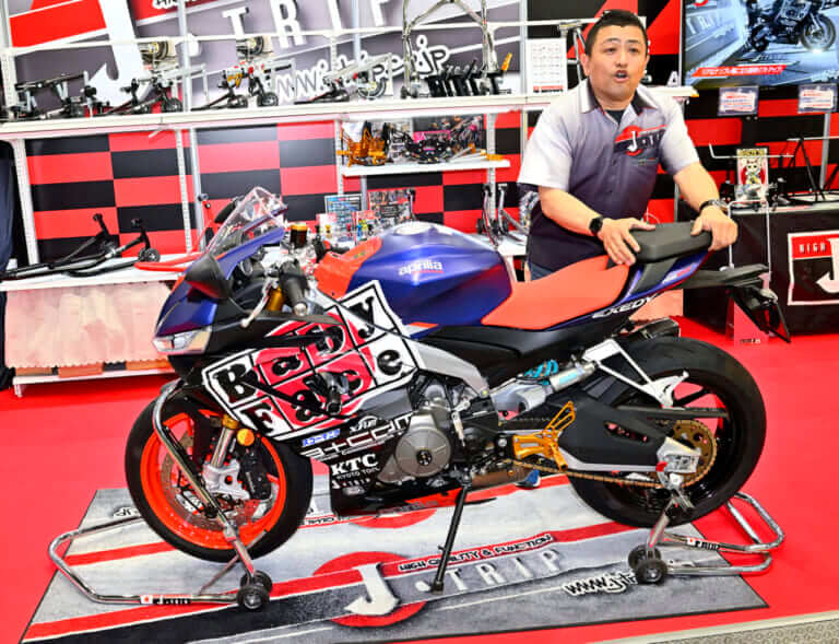 ジェイトリップ:RS660|“ダックス”じゃなくて”キタコ”?! 超厳選、注目カスタムマシン10選:Part2【東京モーターサイクルショー2023】