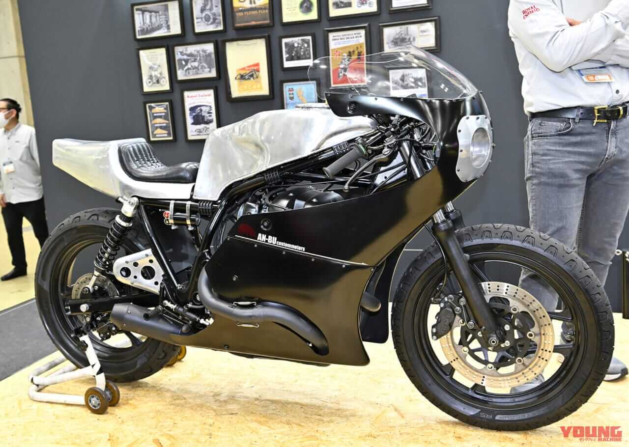 ロイヤルエンフィールド:Royal Enfield-改|“ダックス”じゃなくて”キタコ”?! 超厳選、注目カスタムマシン10選:Part2【東京モーターサイクルショー2023】