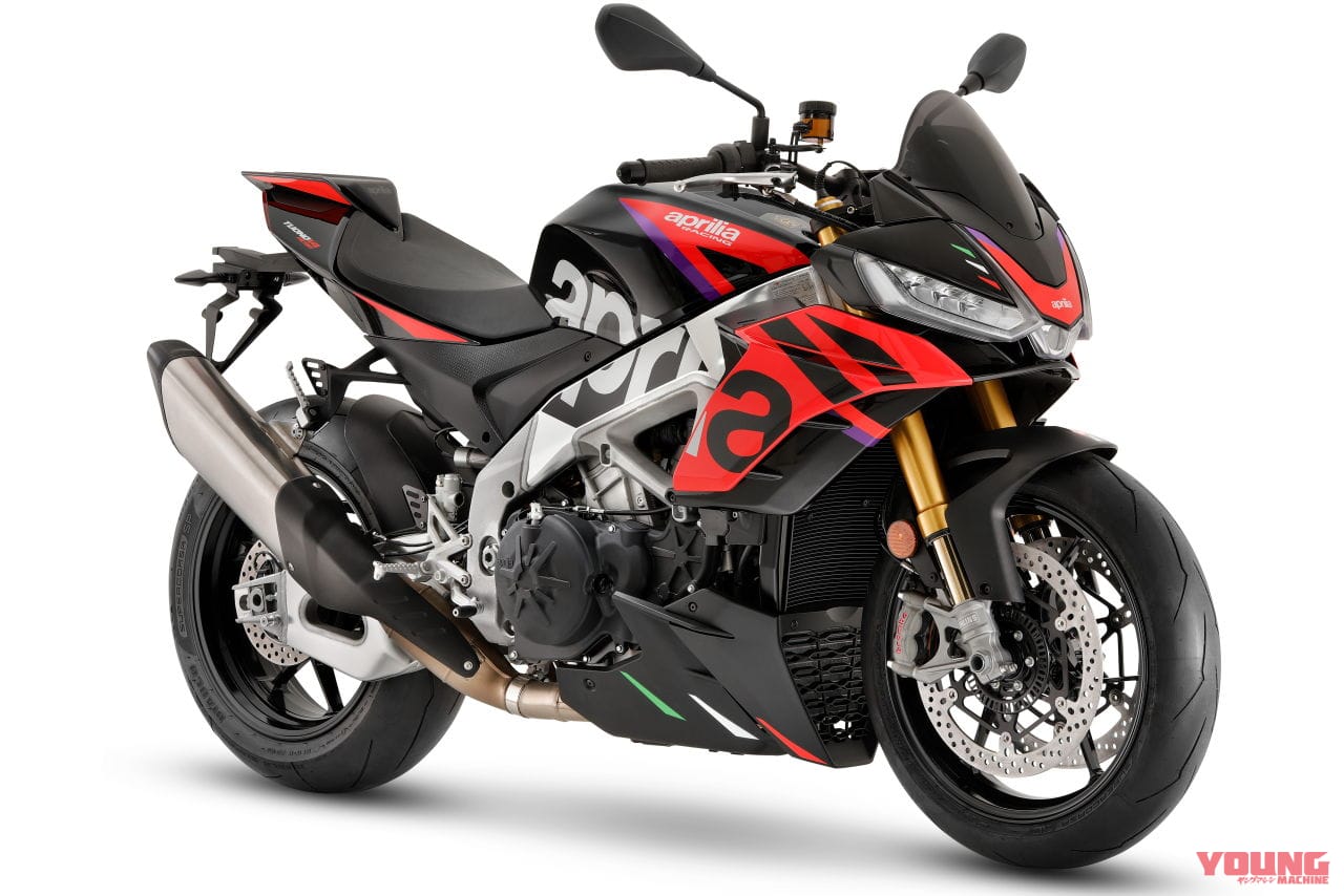 アプリリア|トゥオーノV4ファクトリー|2023年モデル|原付二種からリッタースポーツまで、アプリリアが2023年モデル×6機種を発表