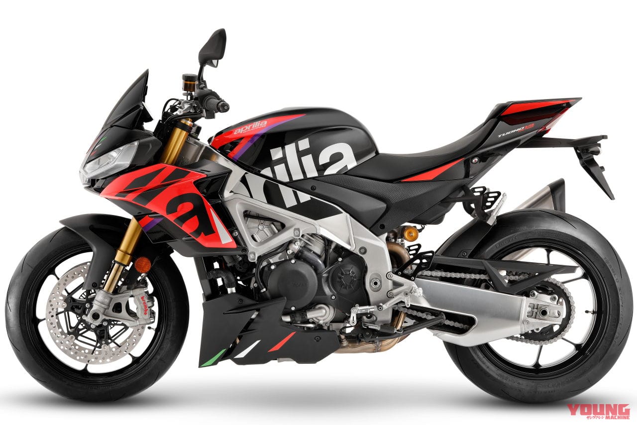 アプリリア|トゥオーノV4ファクトリー|2023年モデル|原付二種からリッタースポーツまで、アプリリアが2023年モデル×6機種を発表