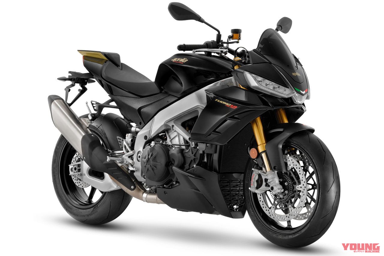 アプリリア|トゥオーノV4ファクトリー|2023年モデル|原付二種からリッタースポーツまで、アプリリアが2023年モデル×6機種を発表
