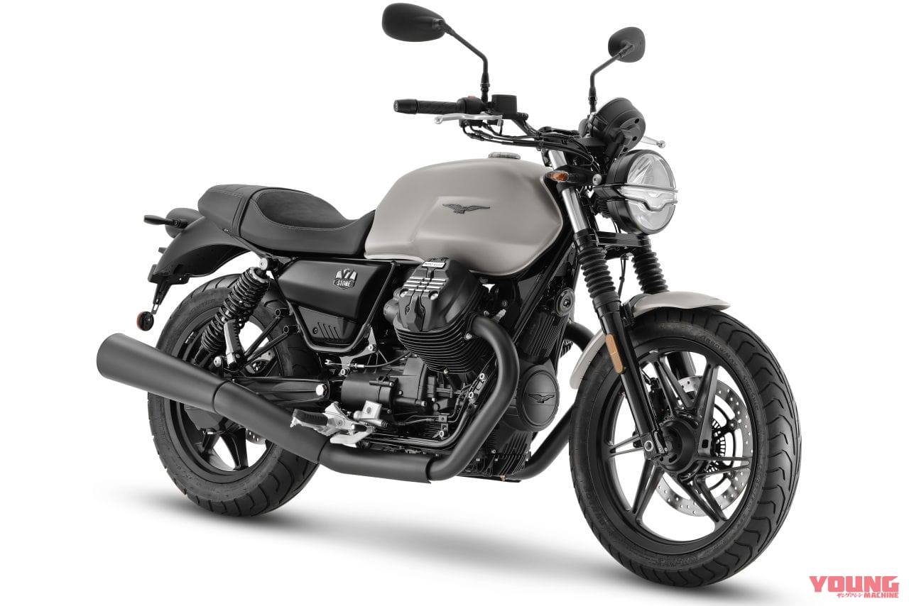 モトグッツィ|V7 ストーン|2023年モデル|モトグッツィ「V7スペシャル」「V7ストーン」「V85TT」が2023年ニューカラーで登場!