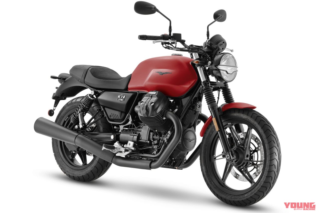モトグッツィ|V7 ストーン|2023年モデル|モトグッツィ「V7スペシャル」「V7ストーン」「V85TT」が2023年ニューカラーで登場!