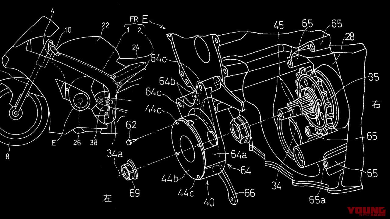いわば電磁式エンジンブレーキ?! カワサキの新たな特許、ブレーキリリース時の挙動の安定を保つという