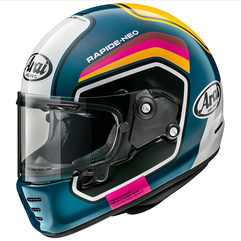 アライヘルメット ラパイドネオ|アライのラパイドネオってどんなヘルメット? 試用インプレッション【レトロイメージに軽さ、静けさ、安全性が光る!】