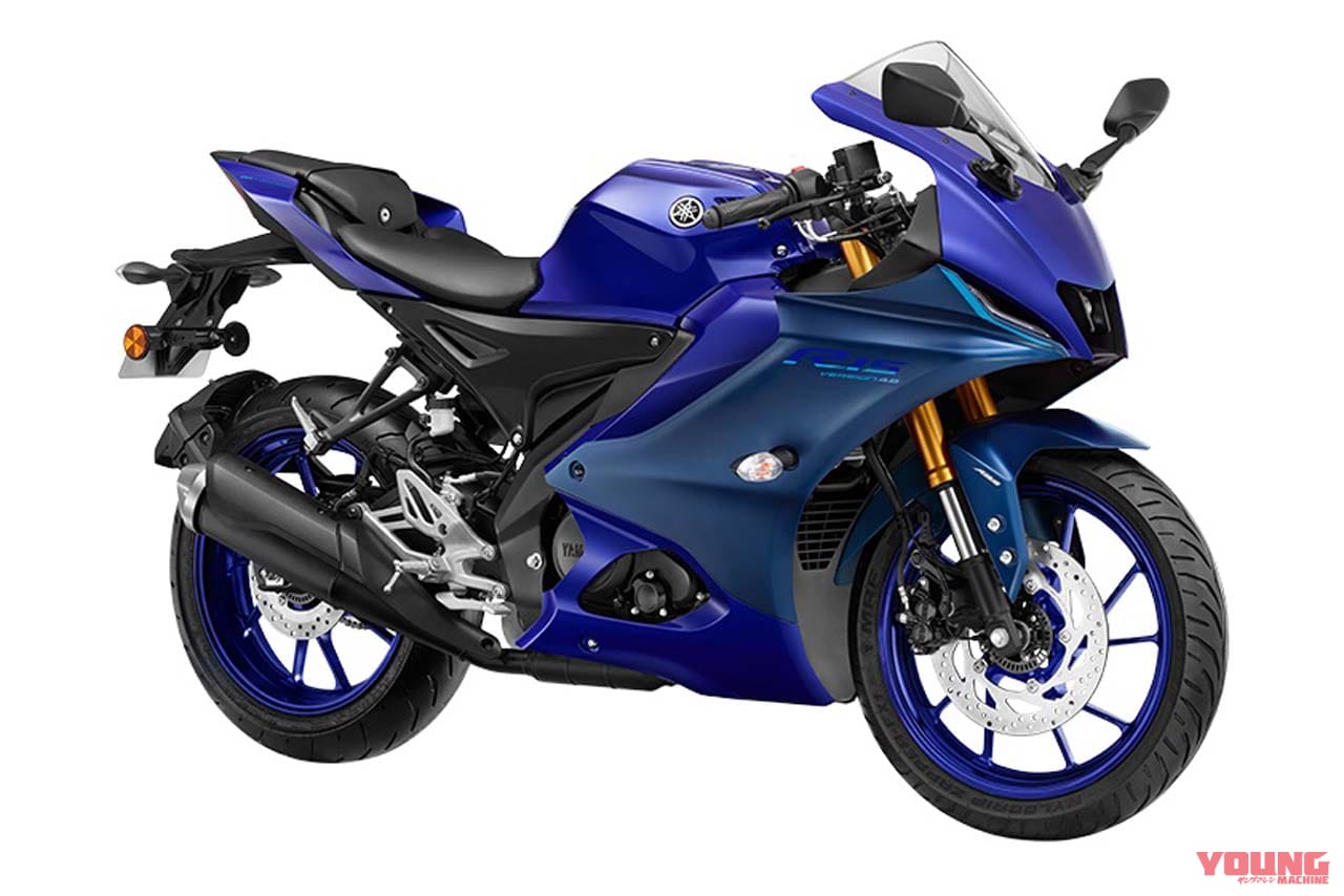 ヤマハ|YZF-R15|インド仕様|2023年モデル|ヤマハ「YZF-R15」クイックシフターを装備して新色登場! 日本仕様も同様のカラー&装備を期待【海外】