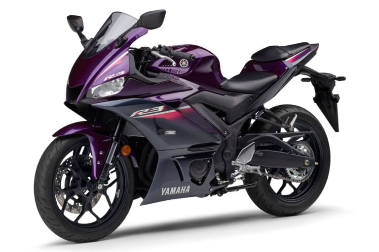 ヤマハ|YZF-R3 ABS|2023年モデル|ヤマハ「YZF-R3」がマイナーチェンジ! LEDウインカーを採用し全カラーを変更、新排出ガス規制にも適合
