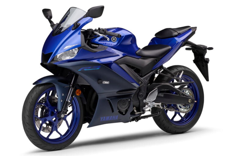 ヤマハ|YZF-R3 ABS|2023年モデル|ヤマハ「YZF-R3」がマイナーチェンジ! LEDウインカーを採用し全カラーを変更、新排出ガス規制にも適合