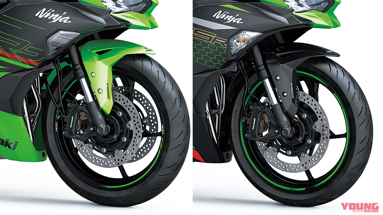 超高出力に対応! カワサキNinja ZX-4R 車体/足まわり解説〈ブレーキ&サスが強化〉
