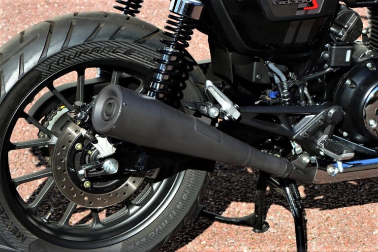 DLIVE ホンダGB350/Sストリートライン スリップオンマフラーJMCAメガホン|ヤンマシ的ホットアイテムピックアップ×9選〈アライヘルメット/SHOEI/DLIVE etc.〉