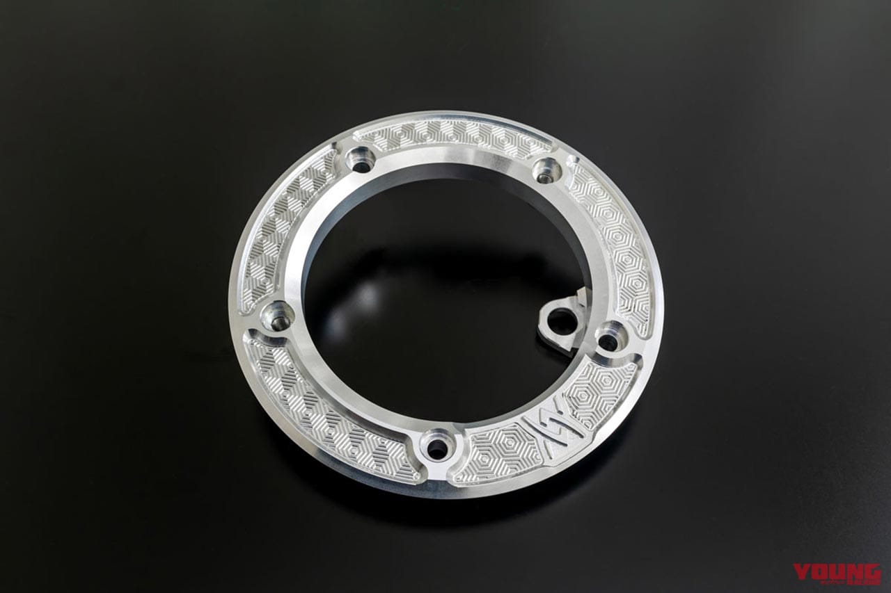 アーキ Z900RS専用ビレット ハニカムタンクキャップリング|ヤンマシ的ホットアイテムピックアップ×9選〈アライヘルメット/SHOEI/DLIVE etc.〉