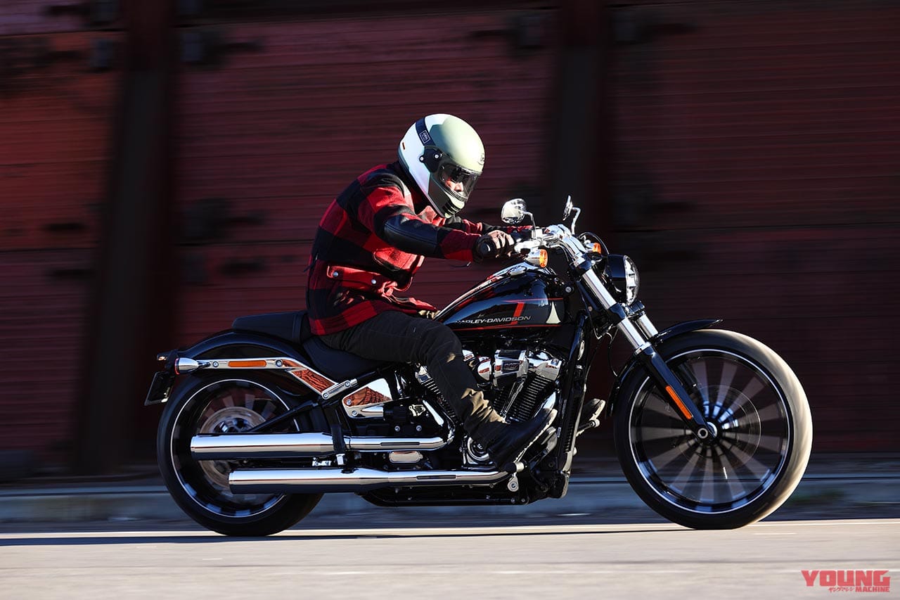 |ハーレーダビッドソン ブレイクアウト117試乗インプレッション【重い鉄球が滑らかに転がるような超弩級Vツインの甘美】