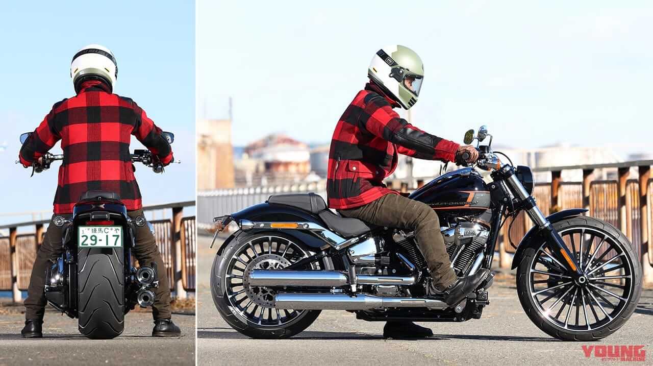 ハーレーダビッドソン ブレイクアウト117|ライディングポジション|ハーレーダビッドソン ブレイクアウト117試乗インプレッション【重い鉄球が滑らかに転がるような超弩級Vツインの甘美】
