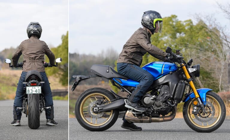 ヤマハXSR900|ライディングポジション|ヤマハXSR900試乗インプレッション【馬力向上&電脳化、操る楽しさを凝縮】