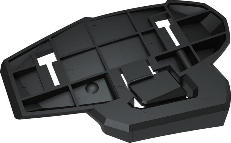 B+COM SB6XR|ベースプレート|最上級インカム B+COM SB6XR試用インプレッション【ハイエンドモデルが「R」へ進化!】