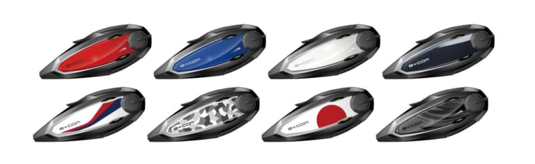 B+COM SB6XR|カラーバリエーション|最上級インカム B+COM SB6XR試用インプレッション【ハイエンドモデルが「R」へ進化!】