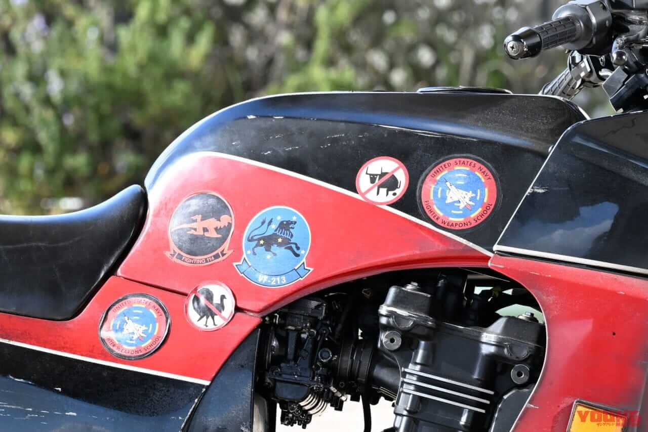 カワサキ|GPz900R|トップガン マーヴェリック|マニアックだけど…トップガン「GPZ900Rマーヴェリック号」外装ステッカーの意味を知ると、映画がさらに面白くなるかも