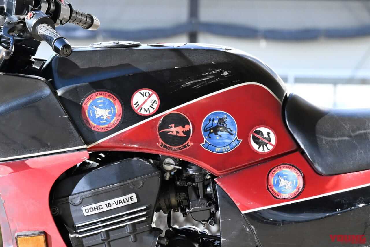 カワサキ|GPz900R|トップガン マーヴェリック|マニアックだけど…トップガン「GPZ900Rマーヴェリック号」外装ステッカーの意味を知ると、映画がさらに面白くなるかも