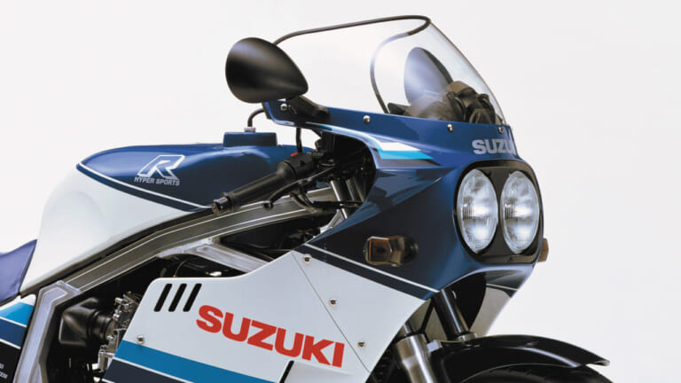 85-]スズキ GSX-R750：衝撃の超軽量ビッグレプリカ【青春名車オールスターズ】│WEBヤングマシン｜新車バイクニュース