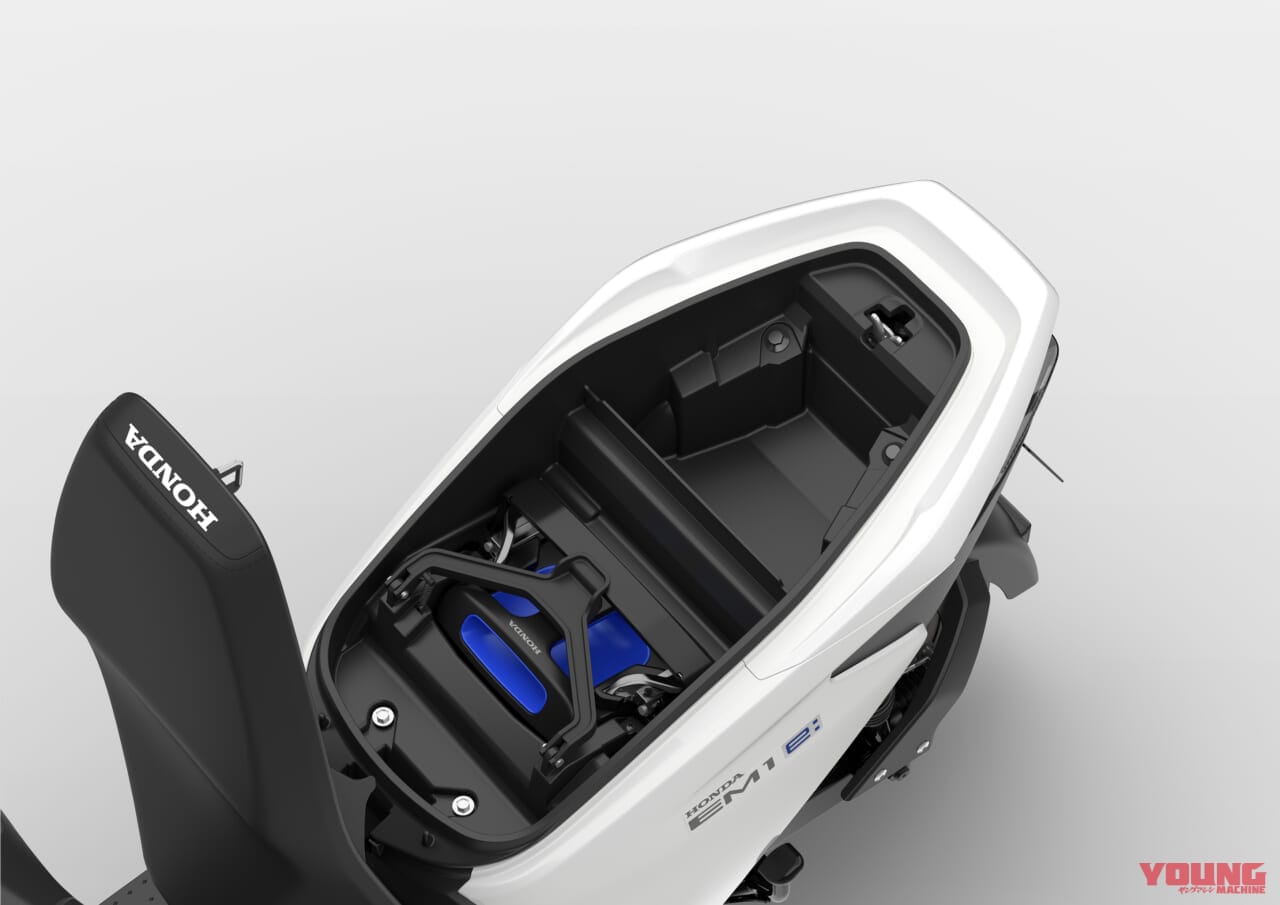 |実質24万円!!! ホンダが新型電動スクーター「EM1e:」正式発表、さらに「原付2種バージョン」も存在するぞッ!!