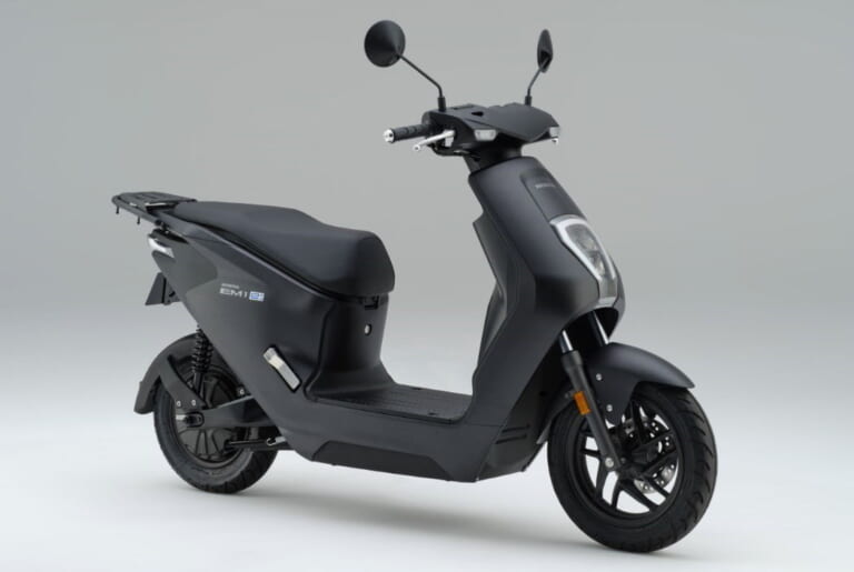 ホンダ|EM1 e:|欧州仕様|2023年モデル|30万円切りでさらに補助金10万円超ってマジ?! ホンダの電動原付バイク「EM1 e:」欧州初のEV投入、日本でも間もなく発表か