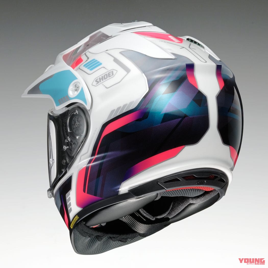 |豊富なカラーリングで色々なアドベンチャーマシンに! SHOEI「ホーネットADVインビゴレイト」登場