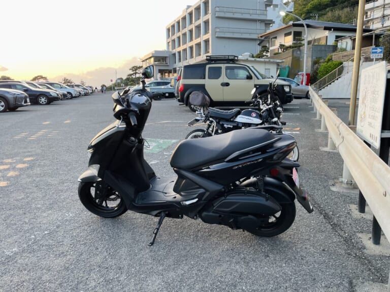 シグナスグリファス|モニターレポート|125cc|原付二種|【新車バイク4台 モニターレポート】ヤマハ・シグナスグリファス編:その2