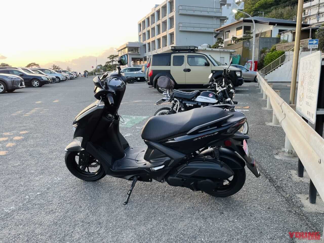|【新車バイク4台 モニターレポート】ヤマハ・シグナスグリファス編:その2
