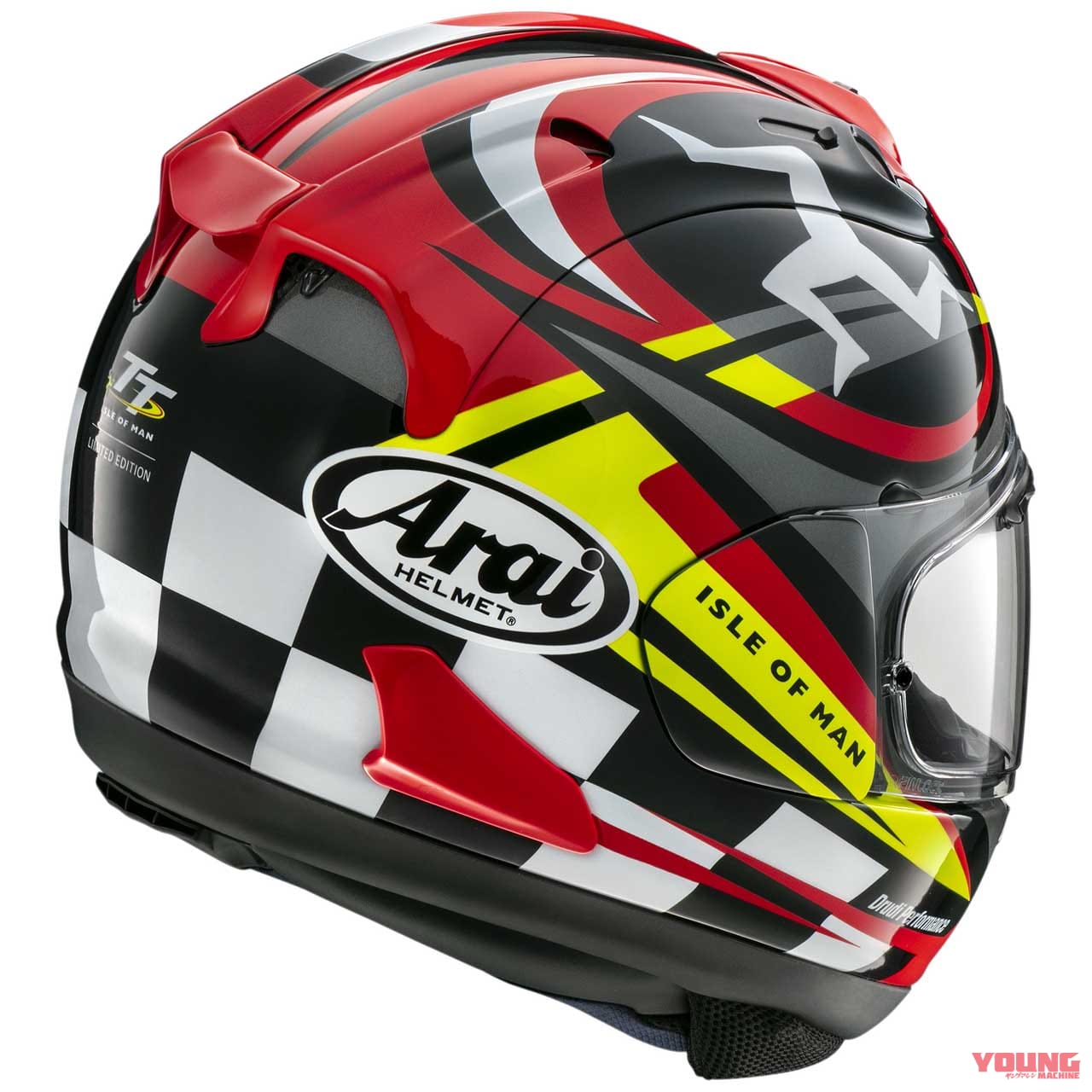 Arai Helmet RX-7X IOM-TT23|5月22日までの受注限定! アライ「IOM-TT23」マン島TTデザインの2023年版