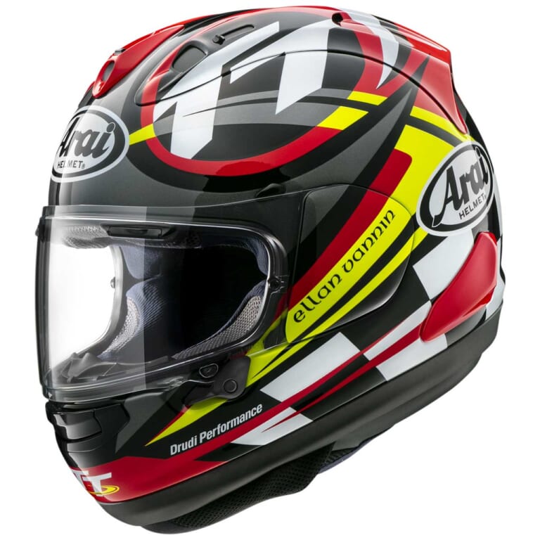 Arai Helmet RX-7X IOM-TT23|5月22日までの受注限定! アライ「IOM-TT23」マン島TTデザインの2023年版