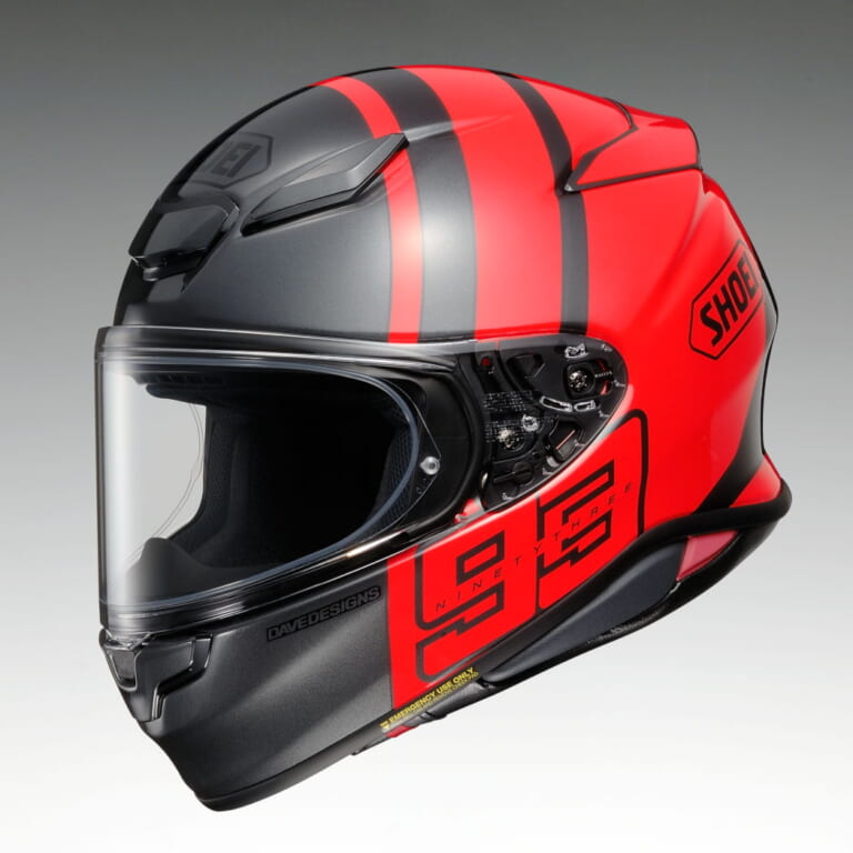 SHOEI Z-8 MM93 COLLECTION TRACK|マルク・マルケス選手がデザイン監修した『SHOEI Z-8 MM93 コレクション トラック』が8月に発売
